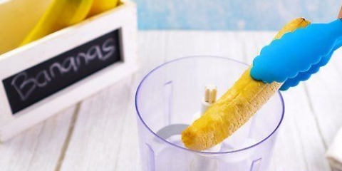 Göra en banansmoothie