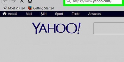 Vidarebefordra ett meddelande med yahoo mail