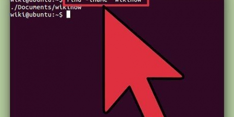 Hitta en fil i linux
