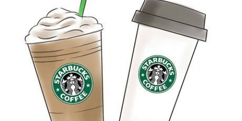 Lägg en beställning på starbucks