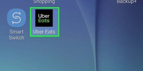Avbryt en uber eats-beställning