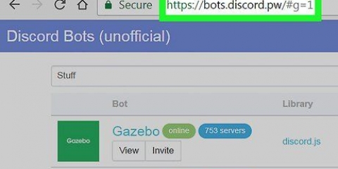 Lägg till en bot till en discord-kanal på en pc eller mac