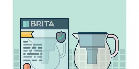 Använd en brita vattenkanna