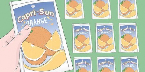 Att göra en capri sun‐bag