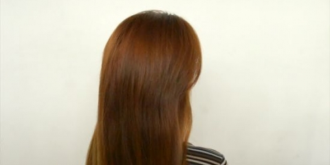 Att göra en chignon