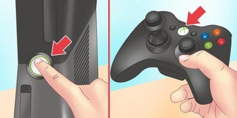 Ansluta en trådlös xbox 360-kontroll