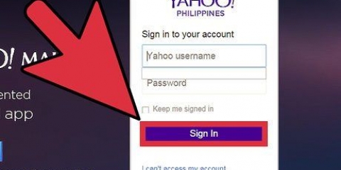 Blockera en e-postadress från yahoo!
