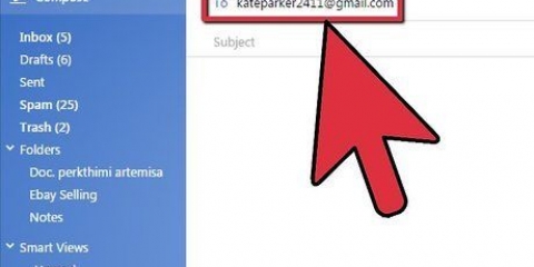 Skriv ett mail till en vän eller bekant