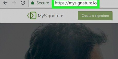 Skapa en e-postsignatur