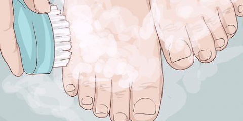 Använda en exfolierande fotpeeling