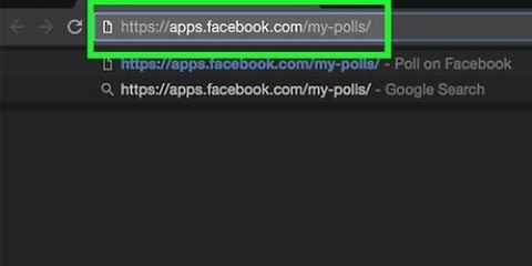 Skapa en facebook-undersökning
