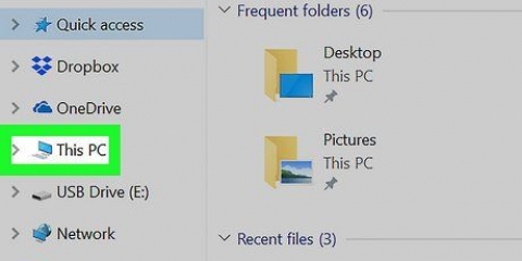 Tömning av en flash-enhet på en pc eller mac