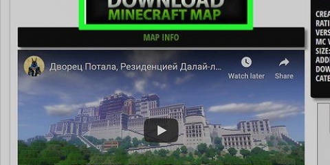 Spela en användarkarta i minecraft