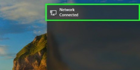 Öppna en delad mapp i ett nätverk