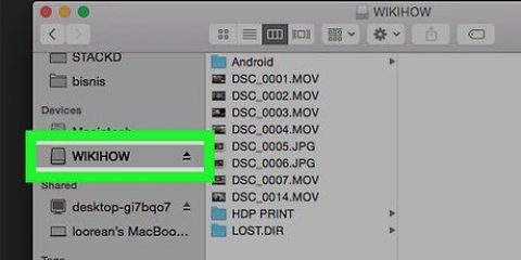 Sätt ett google-dokument på ett usb-minne