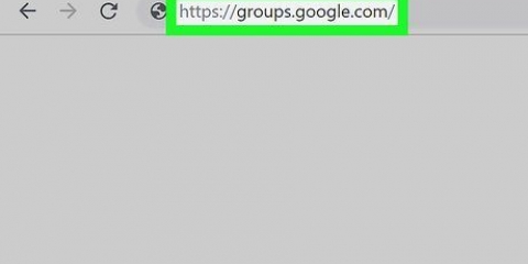 Skapa en google-grupp