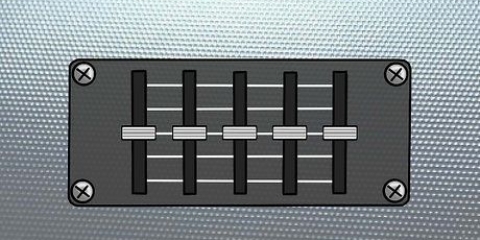 Använda en grafisk equalizer
