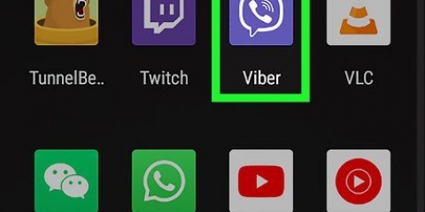 Skapa en gruppchatt för smartphones på viber