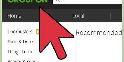 Använda en groupon-kupong