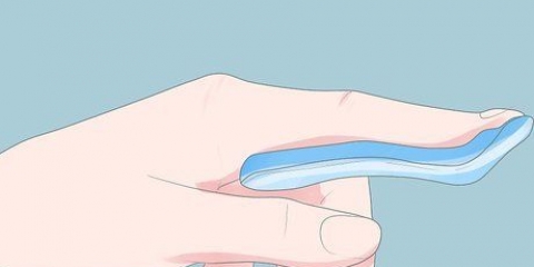 Behandla ett stampande finger