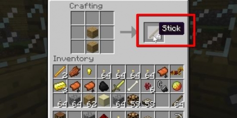 Hur man gör en spak i minecraft