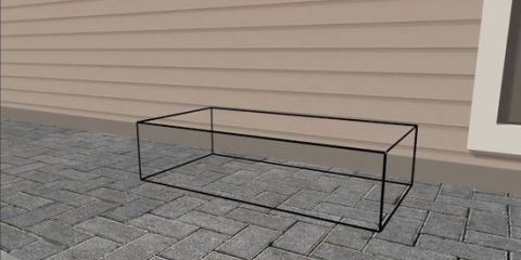 Att göra en plantering i trä