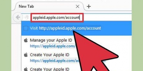 Skapa ett icloud-konto