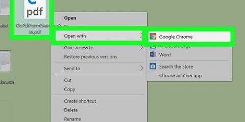 Spara en ifyllbar pdf till google chrome