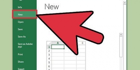 Skapa en kalender i excel