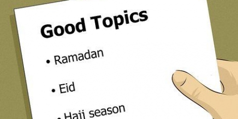 Predikar en khutbah