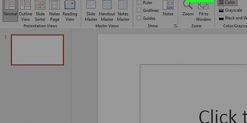 Lägg till en rubrik i powerpoint