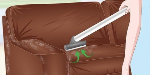 Återställ en skinnsoffa