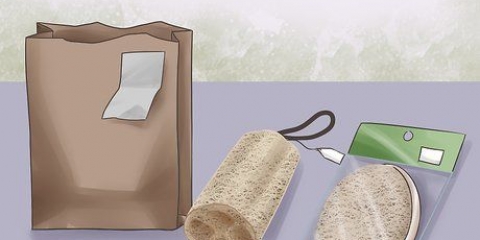 Använder en luffa