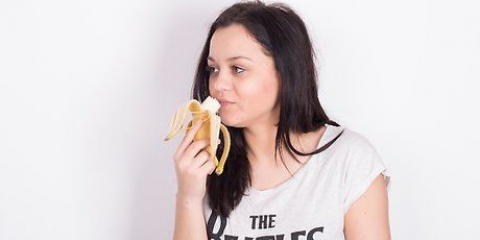 Lindra ett sår med bananer