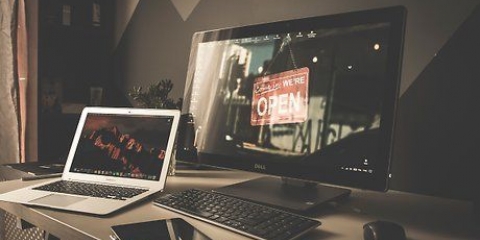 Ansluta en macbook air till en bildskärm