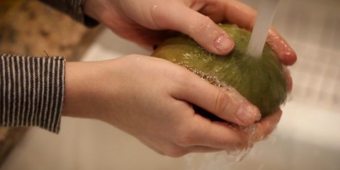 Skär en mango