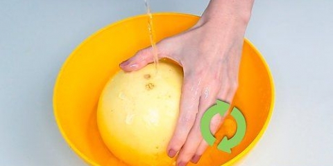 Skär en melon