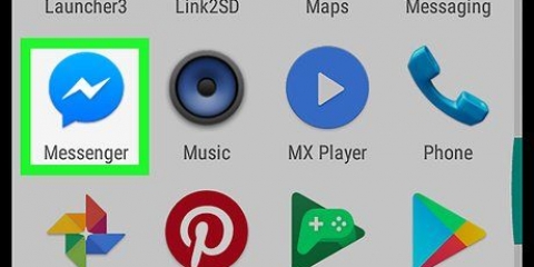 Ta bort ett messenger-konto på android
