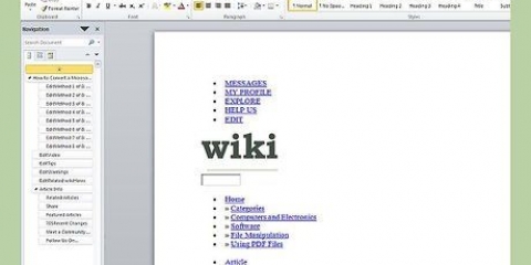 Konvertera ett microsoft word-dokument till pdf-format