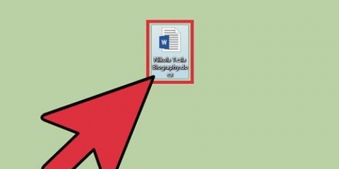 Spara ett microsoft word-dokument