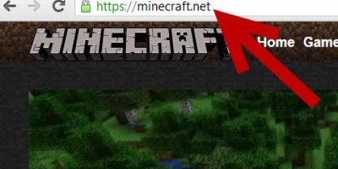 Skapa ett minecraft-konto