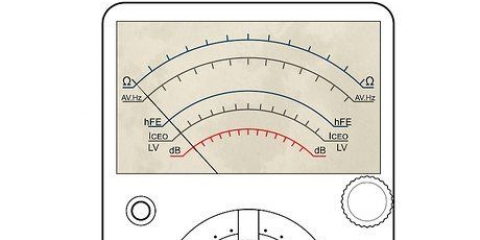 Använda en multimeter
