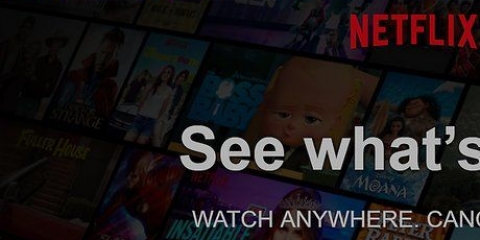Skapa ett netflix-konto