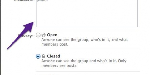 Skapa en ny grupp på facebook