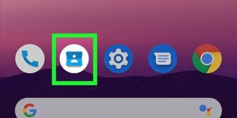 Avblockera ett nummer på android