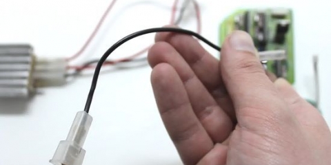 Använder en ohmmeter