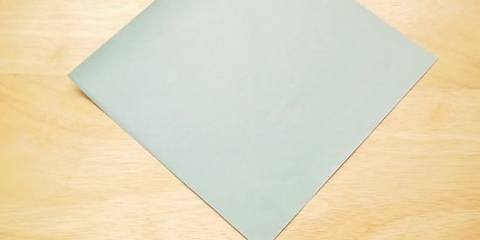 Hur man viker ett origami-kuvert
