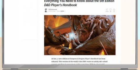 Skapa en karaktär för dungeons and dragons
