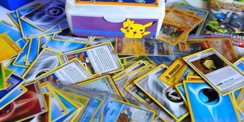 Att sätta ihop ett pokémon-kortspel