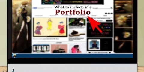 Skapa en portfolio som modedesigner